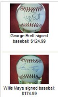 Signed Baseballs Lutherville